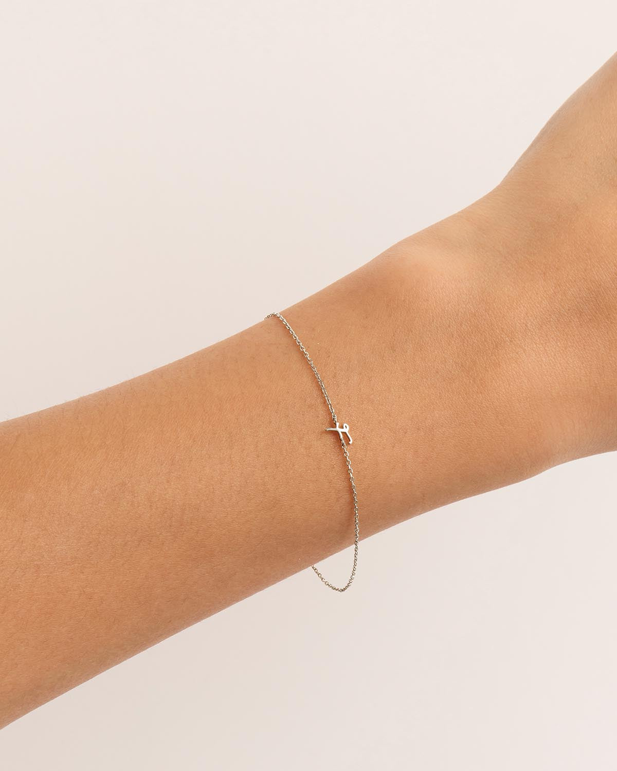 925 Sterling Silver Love Letter Bracelet - Romantic Gift for Her, Engraved Jewelry for Women, Perfect for Anniversaries & Valentine's Day