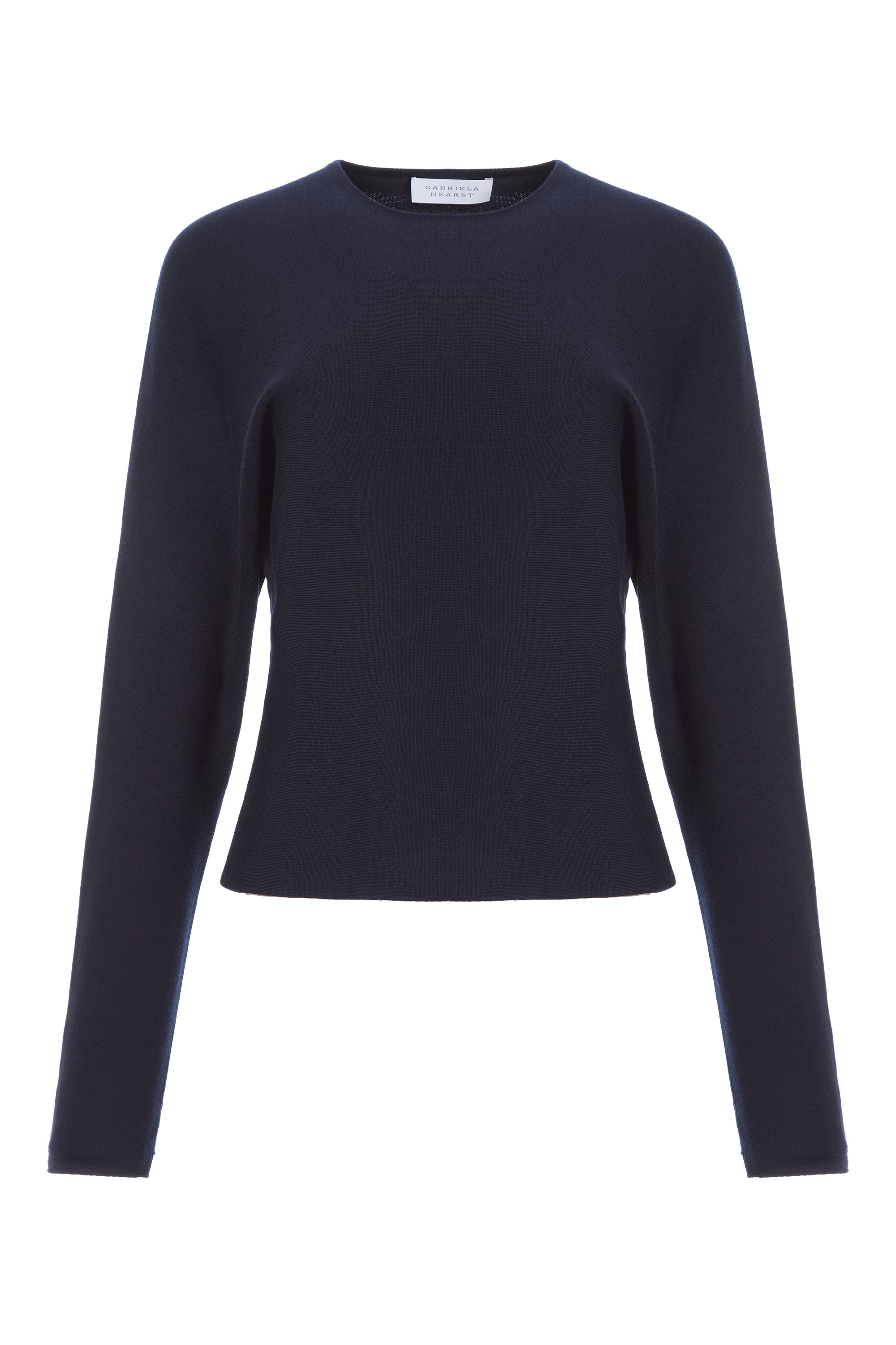 Theodore Navy Blue Cashmere Silk Knit Sweater for Men - Soft & Luxurious Winter Pullover for Casual & Business Wear