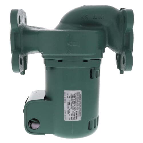 Taco 2400 Series Cast Iron Circulator Pump 1/3 HP - Hydronic Heating System, Hot Water Recirculation, Radiant Floor Heating, HVAC Applications