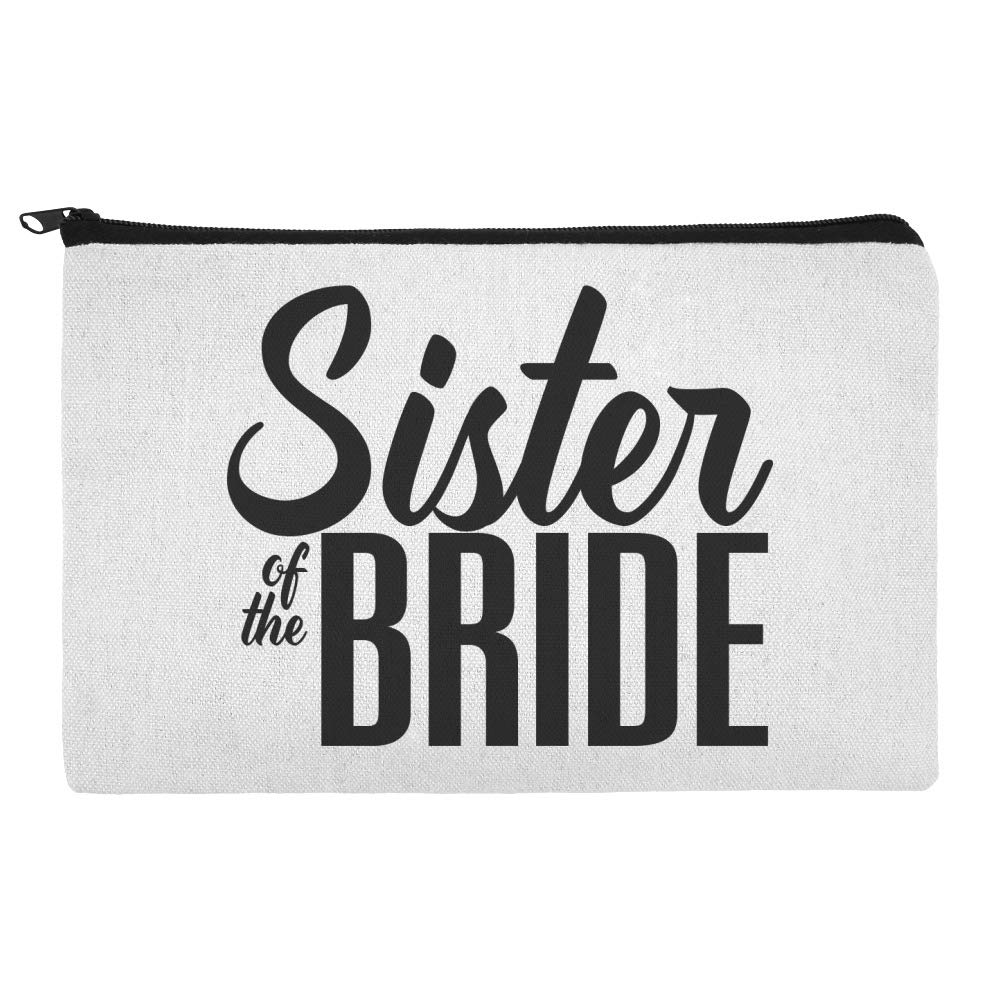 Bridesmaid Wedding Makeup Bag Organizer Pouch - Perfect for Bridal Party, Travel & Cosmetic Storage | Waterproof & Durable Cosmetic Organizer for Makeup Brushes, Lipsticks & Beauty Essentials