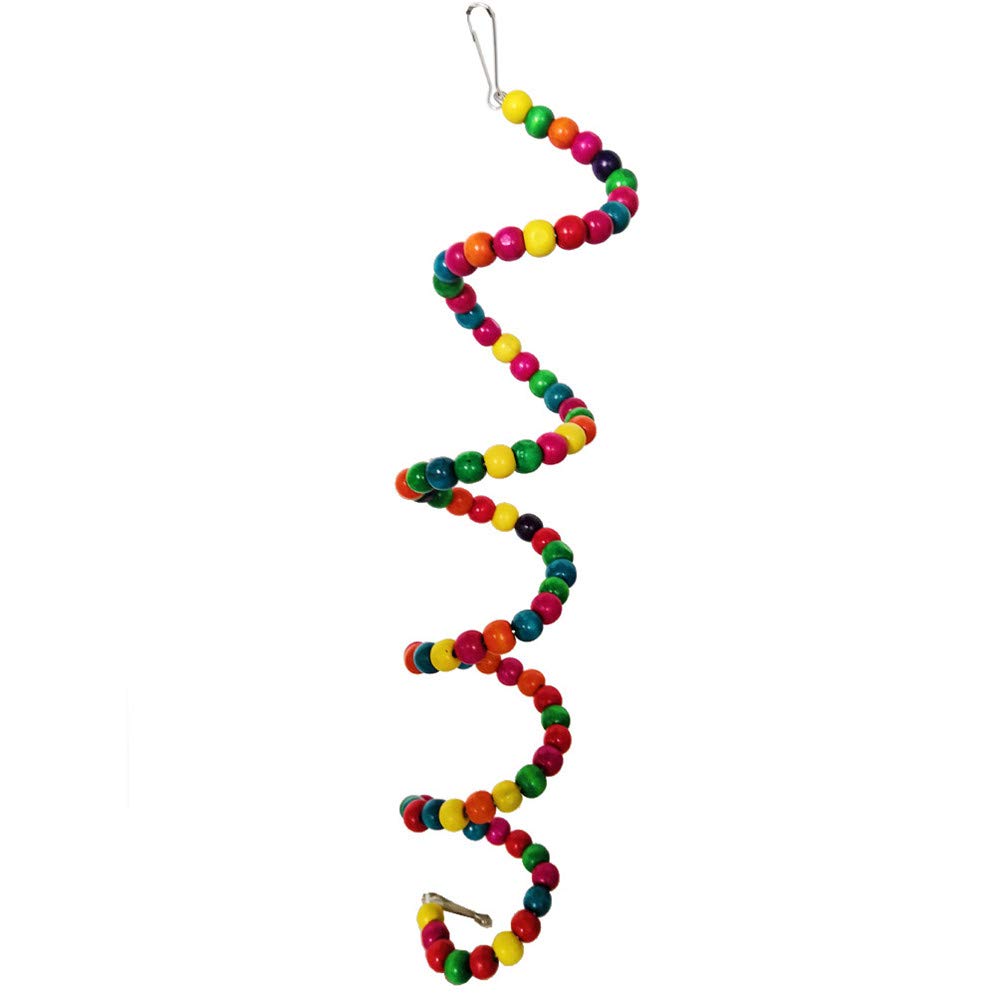 14 Pcs Bird Chewing Toys Set - Parrot Hanging Bell, Cage Swing & Ladder Toys for Small & Medium Birds - Perfect for Parakeets, Cockatiels, Macaws, Conures, Budgies, Lovebirds & Finches - Great for Cage Enrichment & Playtime