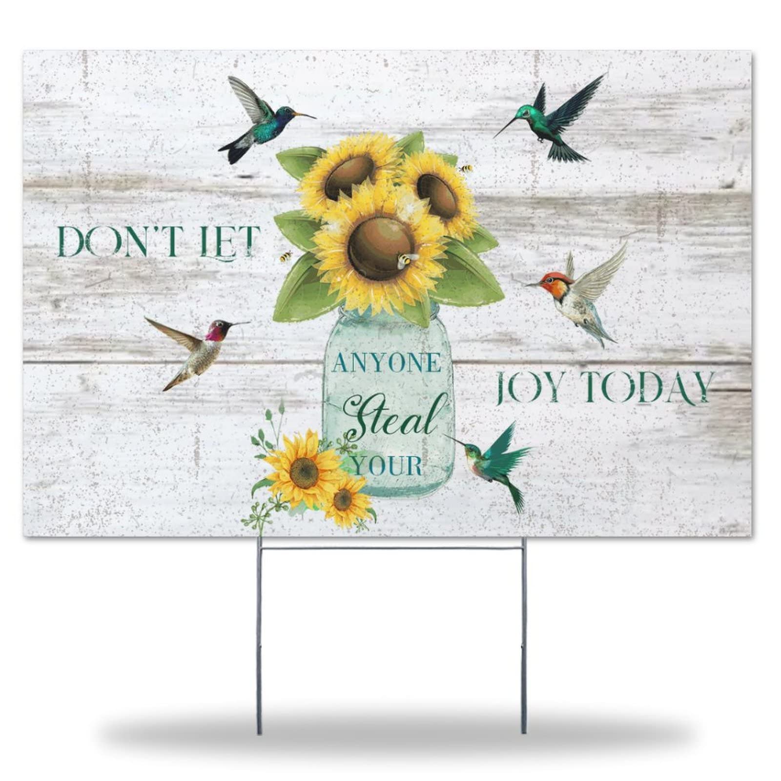 Lavender Garden Sign 12x18in - Weather-Resistant Yard Decor for Sale, Holidays & Home