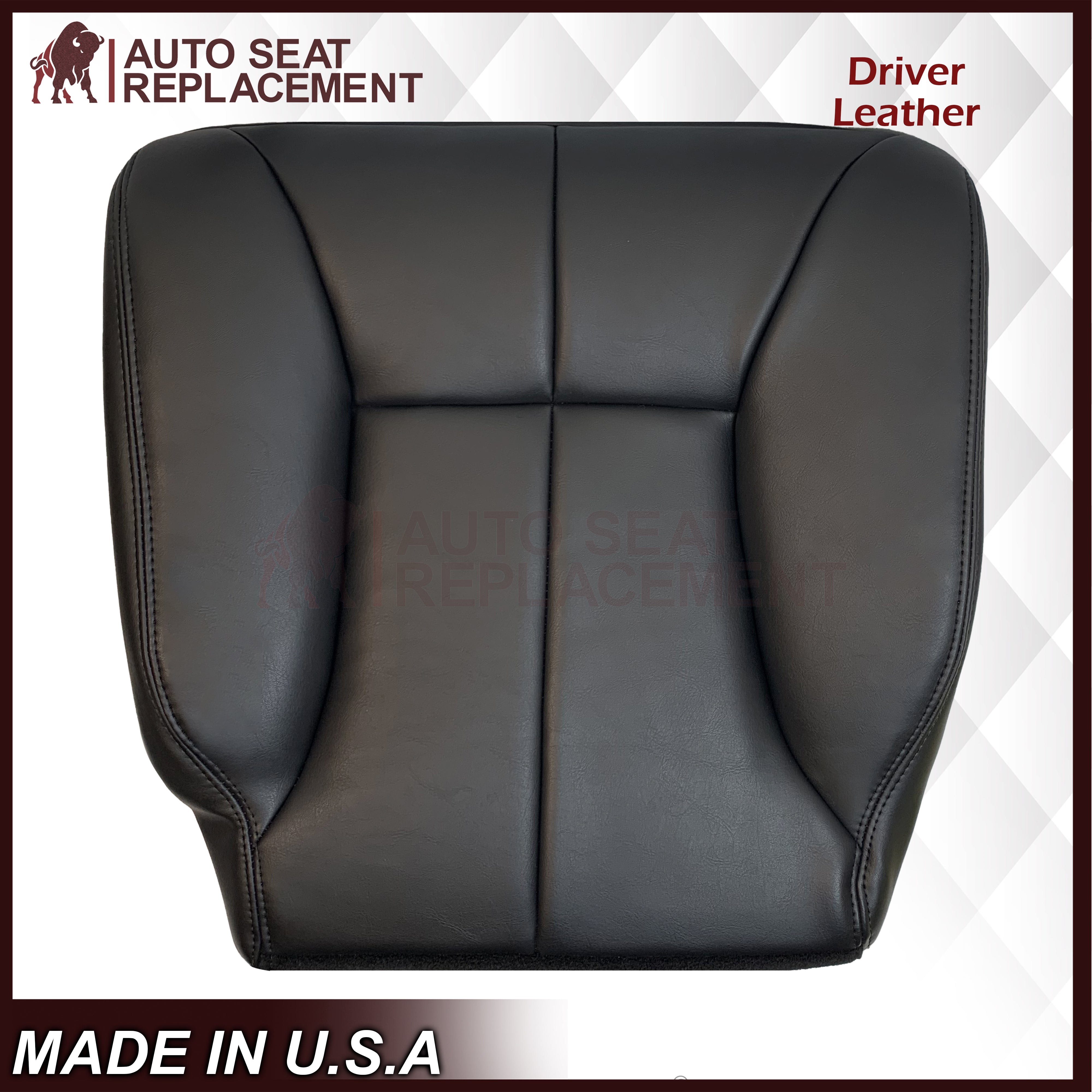 1998-2002 Dodge Ram 1500 2500 3500 Replacement Backrest with Logo - Custom Fit Truck Seat Cover - Perfect for Off-Roading & Daily Driving