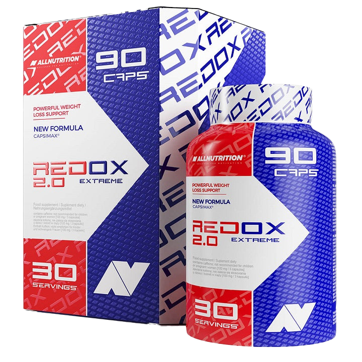 Allnutrition Redox Extreme 2.0 Antioxidant Supplement - 90 Capsules for Immune Support & Cellular Health | Boost Energy & Fight Free Radicals | Gym, Workout & Daily Wellness