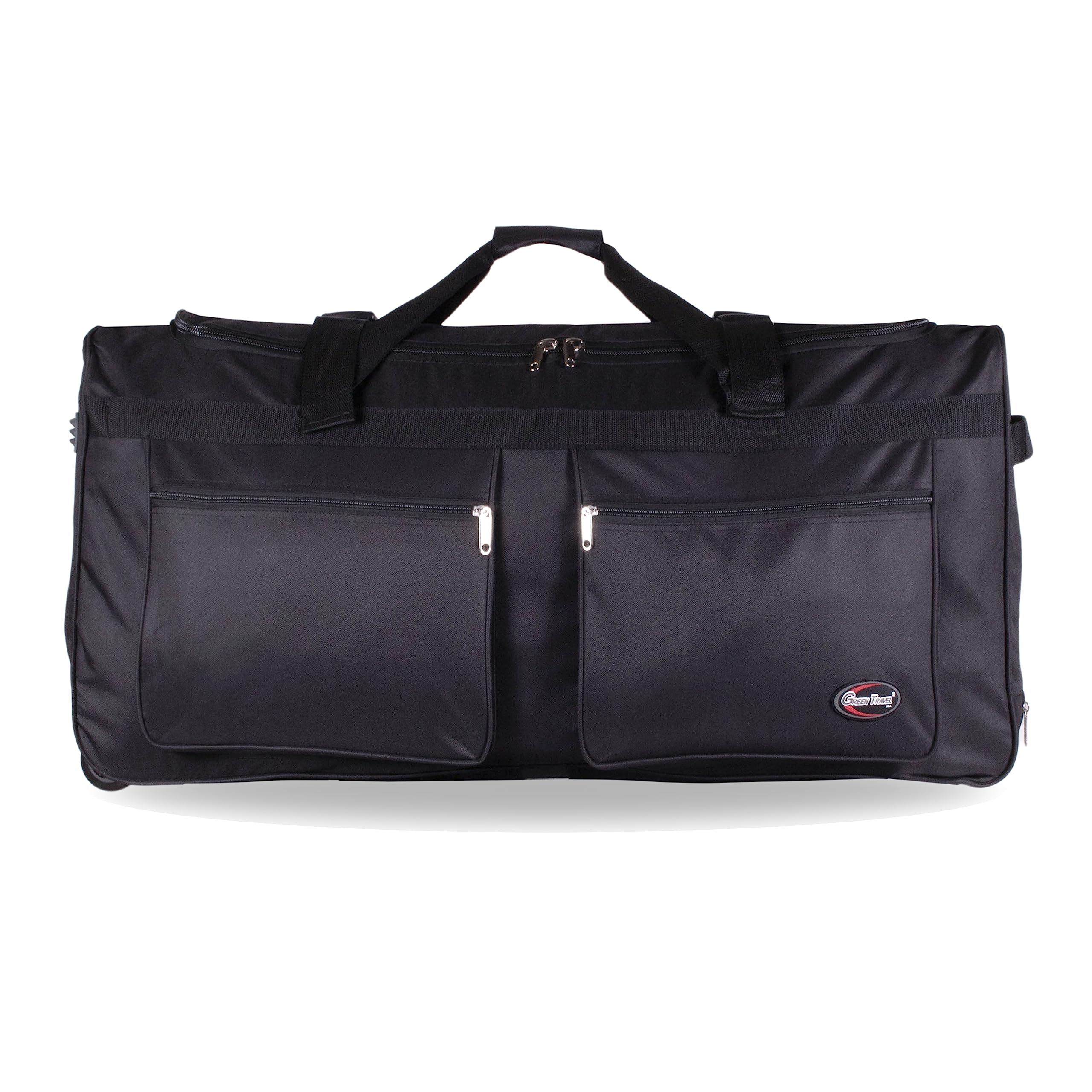 30'' / 36'' / 40'' Rolling Duffle Bag - Wheeled Travel Luggage Suitcase with Wheels (Black, 40 Inch) | Perfect for Air Travel, Road Trips & Gym Gear Storage | GT Brand