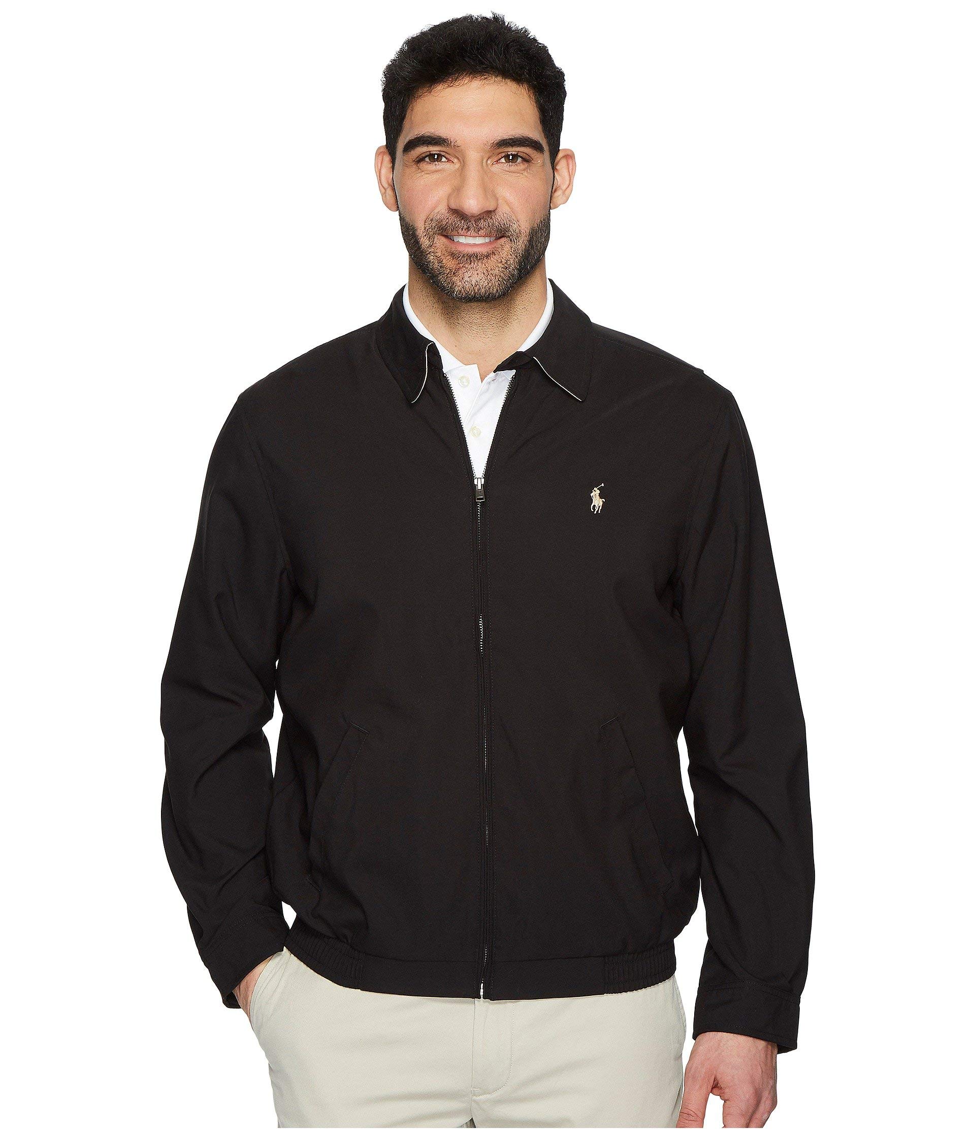 Polo Ralph Lauren Men's Bi Swing Windbreaker Jacket - Lightweight Water-Resistant Outdoor Jacket for Hiking, Golf & Casual Wear