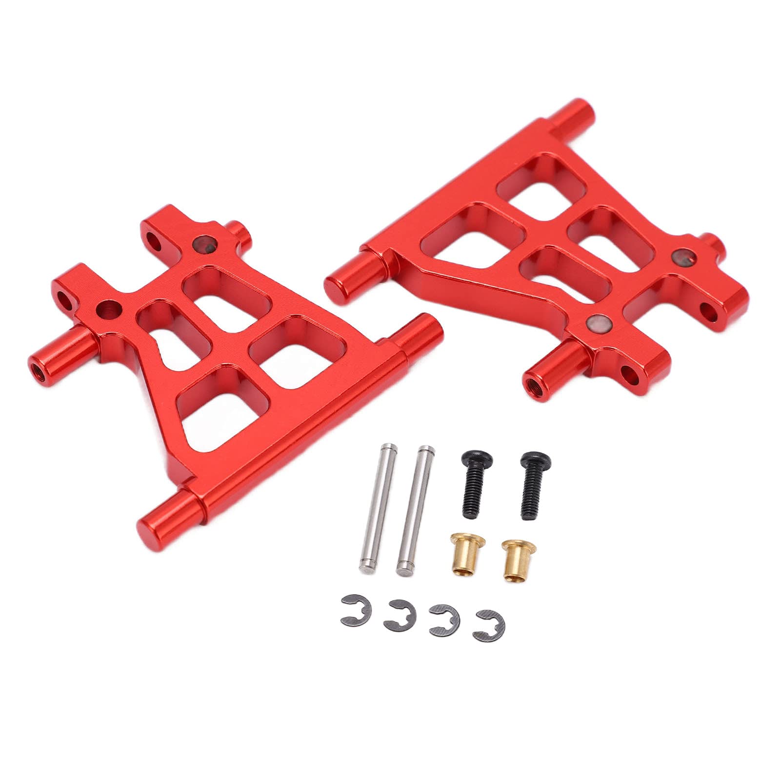 VGEBY Aluminum Alloy RC Rear Swing Arm for TT02 1/10 Scale RC Car - Red Upgrade Part | Durable Replacement Accessory for Off-Road Racing & Drifting Scenes