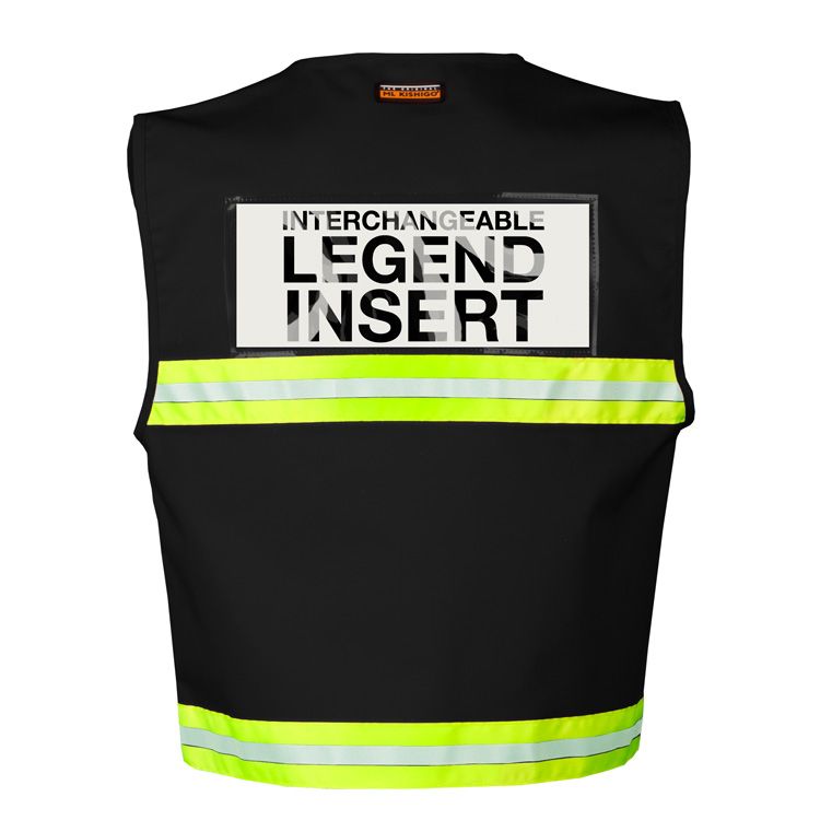 4700 Series Incident Command Vest - High Visibility Safety Vest for Emergency Response & Law Enforcement - Ideal for Firefighters, Police & First Responders