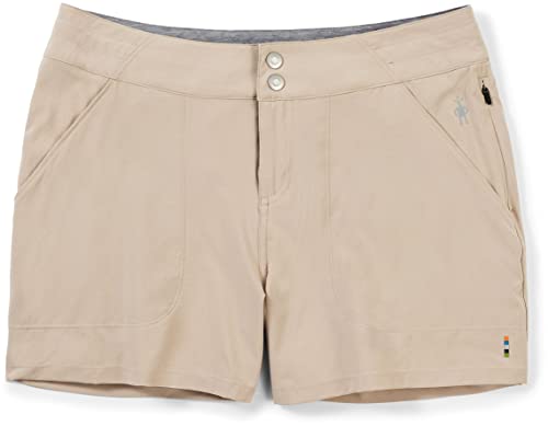 Smartwool Women's Merino Wool Hiking Shorts - Lightweight & Moisture-Wicking for Outdoor Adventures, Travel & Trail Running