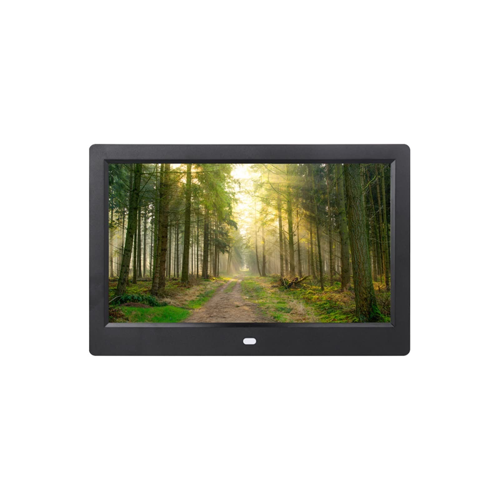 10 Inch Digital Photo Frame with HD 1024x600 LED Screen - Electronic Picture Album for Photos, Music & Movies - Includes Remote Control - Perfect Gift for Family & Friends - Ideal for Home Decor, Office Display & Special Occasions