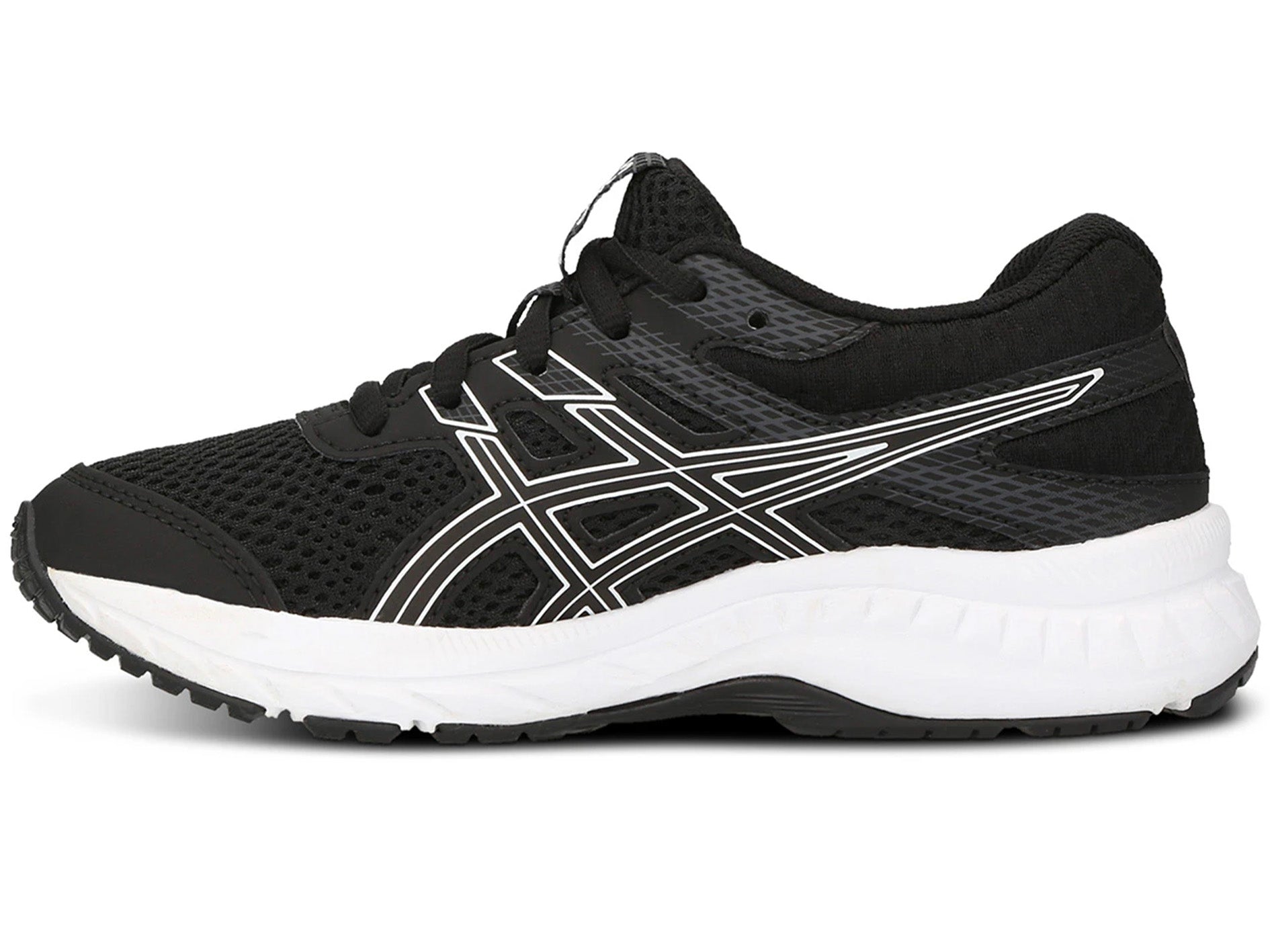 ASICS Junior Contend 6 GS Running Shoes for Kids - Lightweight Athletic Sneakers for Boys & Girls (Style: 1014A086-001) - Perfect for School, Sports & Daily Activities