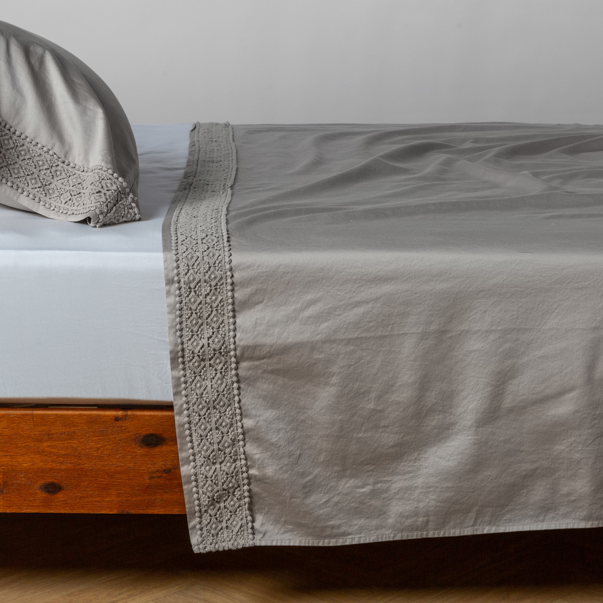Bria Pillowcase (Single) - Soft & Hypoallergenic Pillow Cover for Better Sleep - Perfect for Home, Travel & Hotel Use