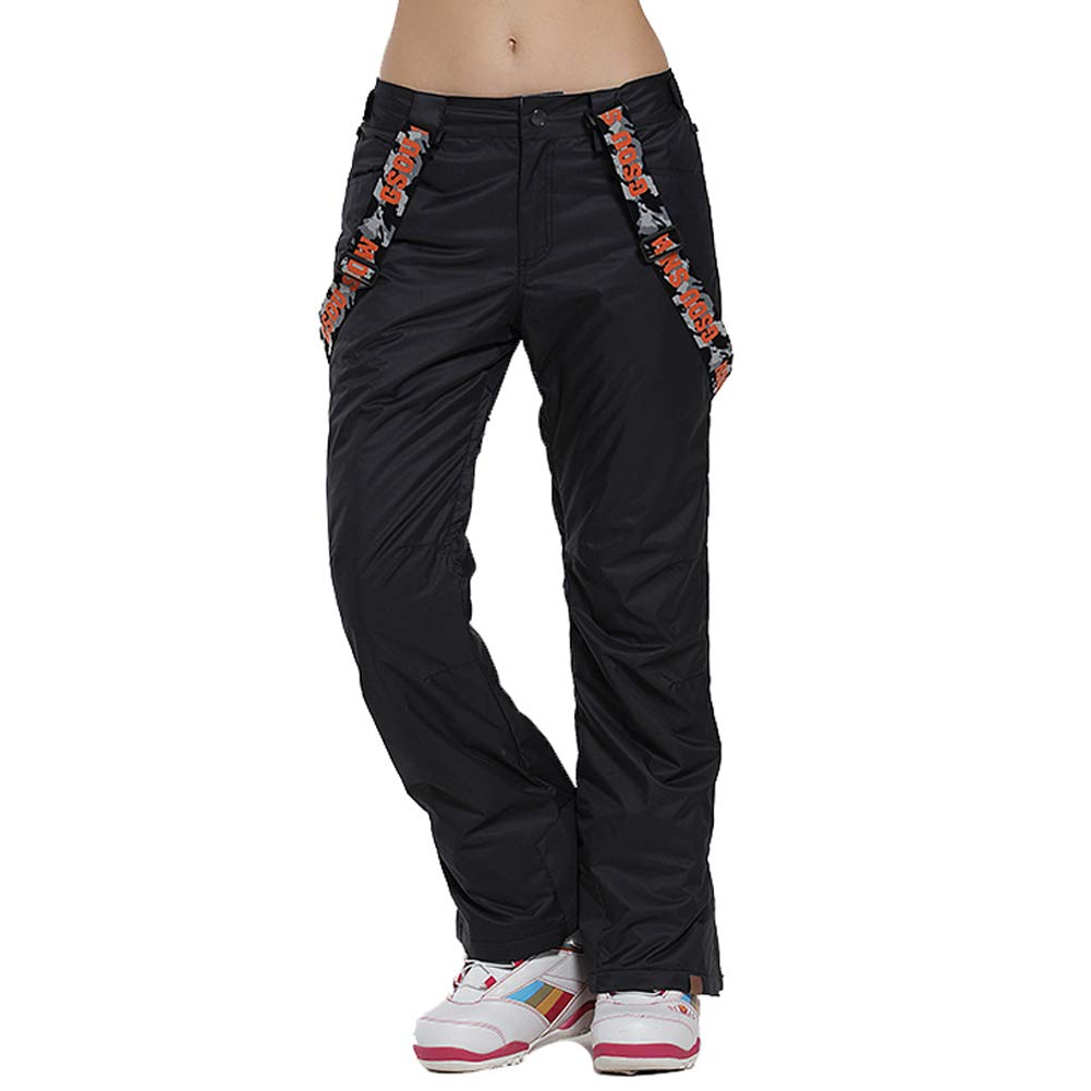 Women's Insulated Waterproof Snow Pants - Windproof Ski Bibs for Winter Sports & Outdoor Activities - Perfect for Skiing, Snowboarding & Cold Weather Adventures