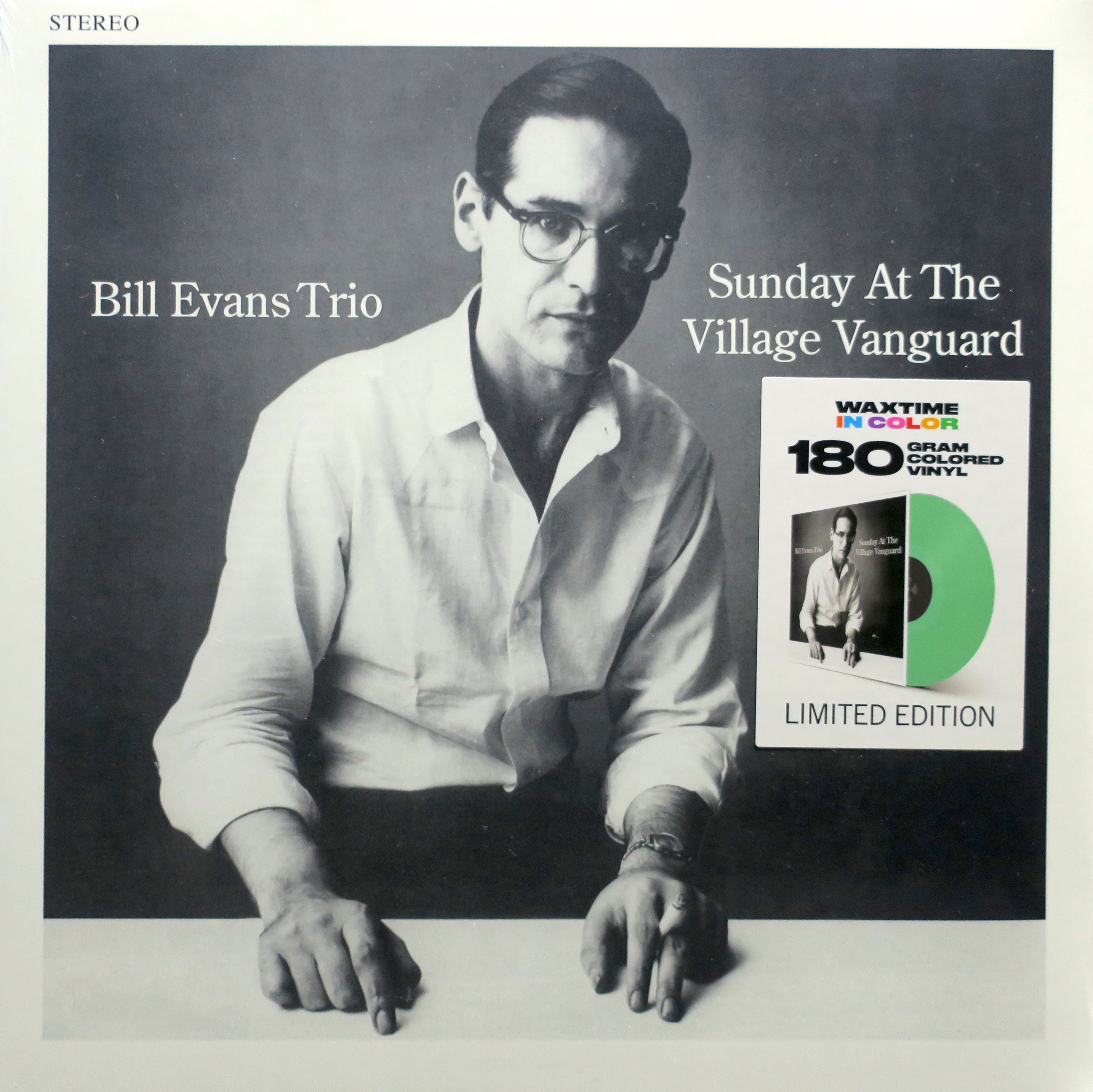 BILL EVANS 'Sunday At The Village Vanguard' 180g Green Vinyl LP Record - Jazz Collector's Edition for Audiophiles & Music Lovers - Perfect for Home Listening, Gifts & Vinyl Collections