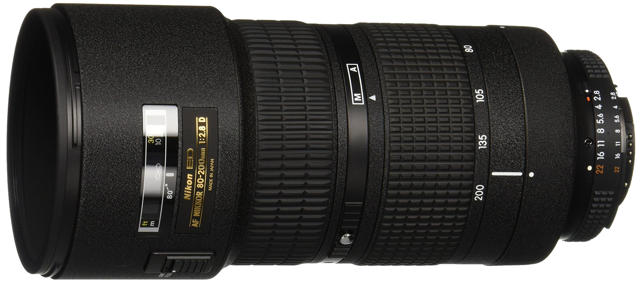 Nikon AF FX NIKKOR 80-200mm f/2.8D ED Zoom Lens with Auto Focus for Nikon DSLR Cameras - Professional Telephoto Lens for Sports, Wildlife & Portrait Photography