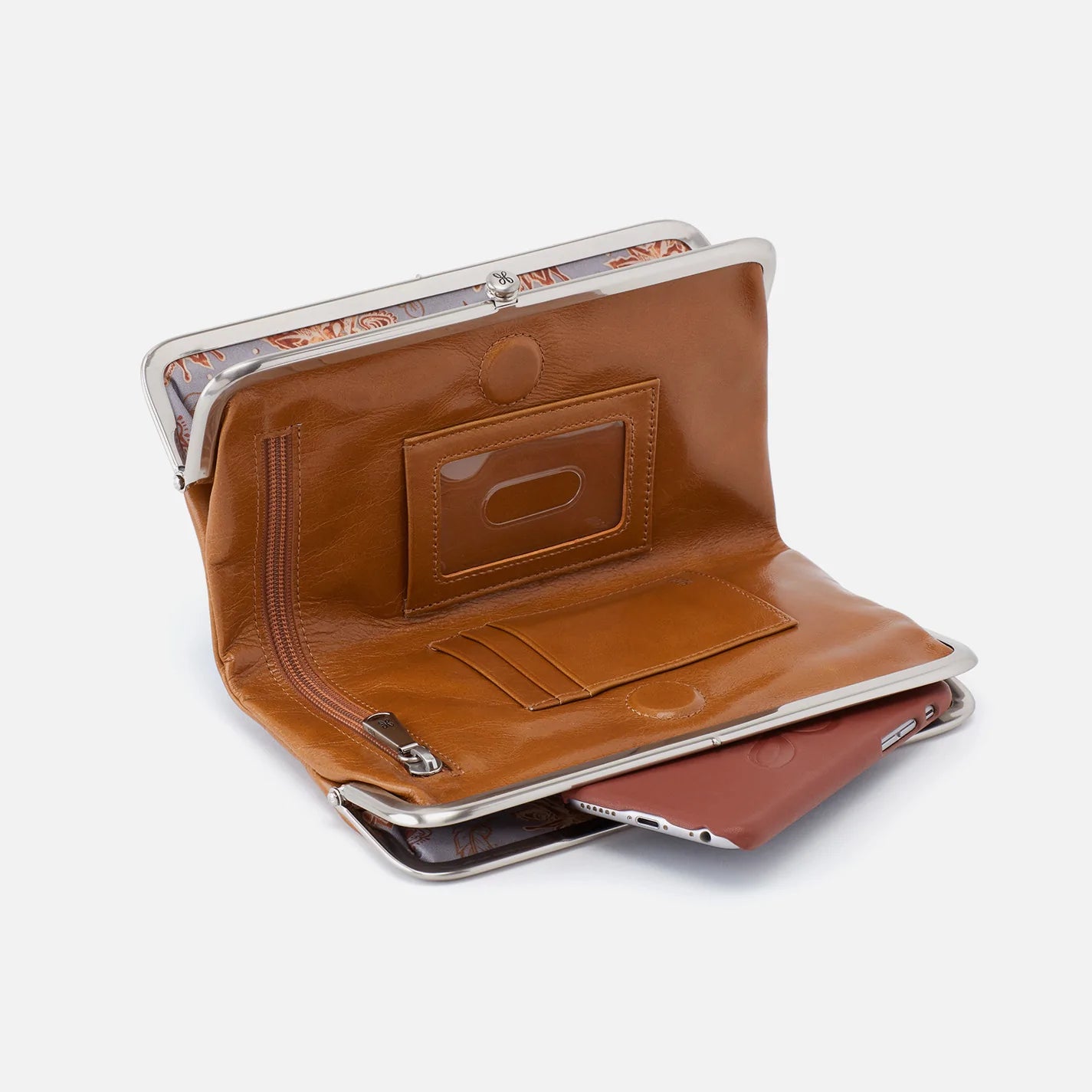 LAUREN Women's Leather Clutch Wallet - Stylish & Compact Crossbody Purse for Evening Parties, Weddings & Date Nights