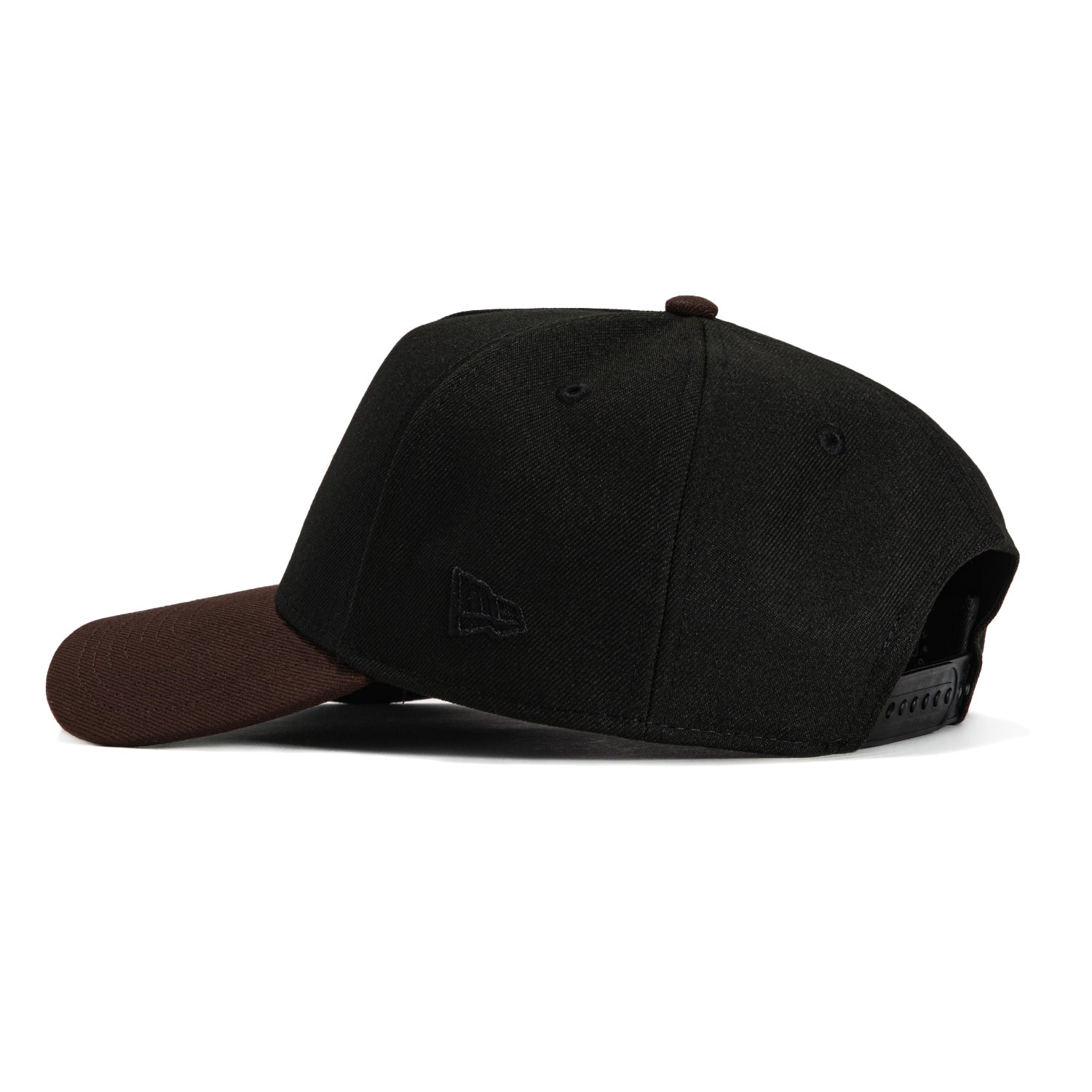 New Era 9Forty A-Frame Los Angeles Dodgers Viva Los Dodgers Patch Snapback Hat - Black & Brown | Official MLB Baseball Cap for Men & Women | Game Day, Streetwear Fashion