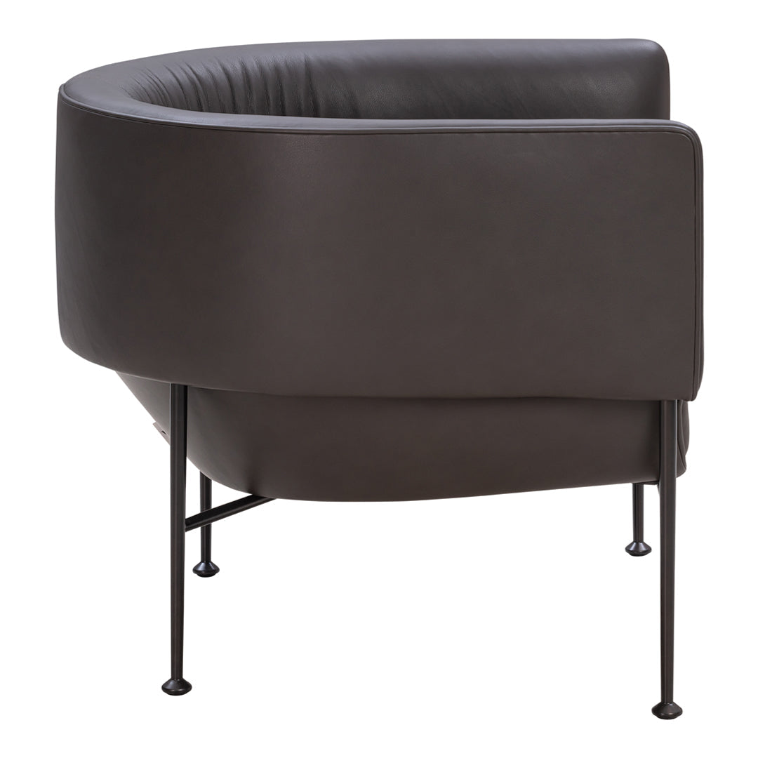 Modern Accent Lounge Chair with Collar Design - Stylish Comfort for Living Room, Bedroom, or Office - Perfect for Relaxing, Reading & Decorating Your Space