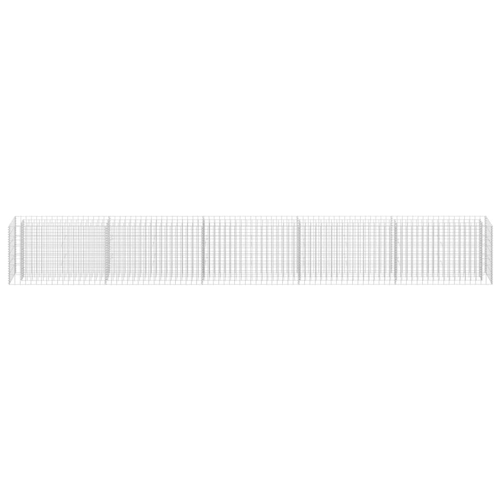 Galvanized Steel Gabion Raised Garden Bed 177.2