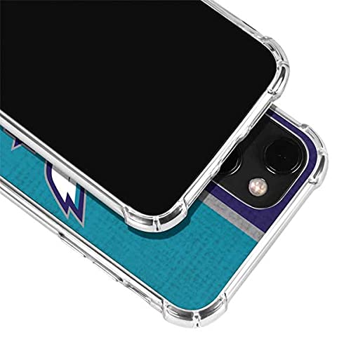 Official NBA Charlotte Hornets Canvas Phone Case for iPhone 13 - Clear Protective Cover with Premium Print | Perfect for Basketball Fans, Game Days & Team Spirit Accessories