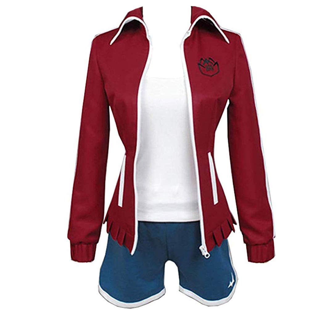 Anime Kazuichi Souda Cosplay Costume Set - Red Jacket & Short Pants for Halloween, Comic Con & Anime Convention Cosplay