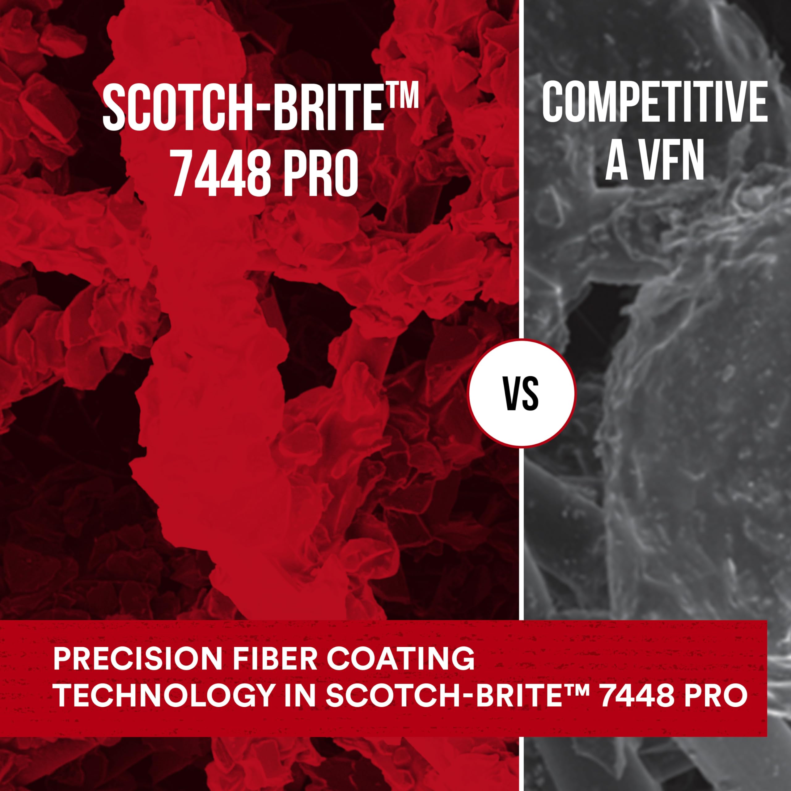 3M Scotch-Brite 7448 PRO Hand Sanding Pad - 6