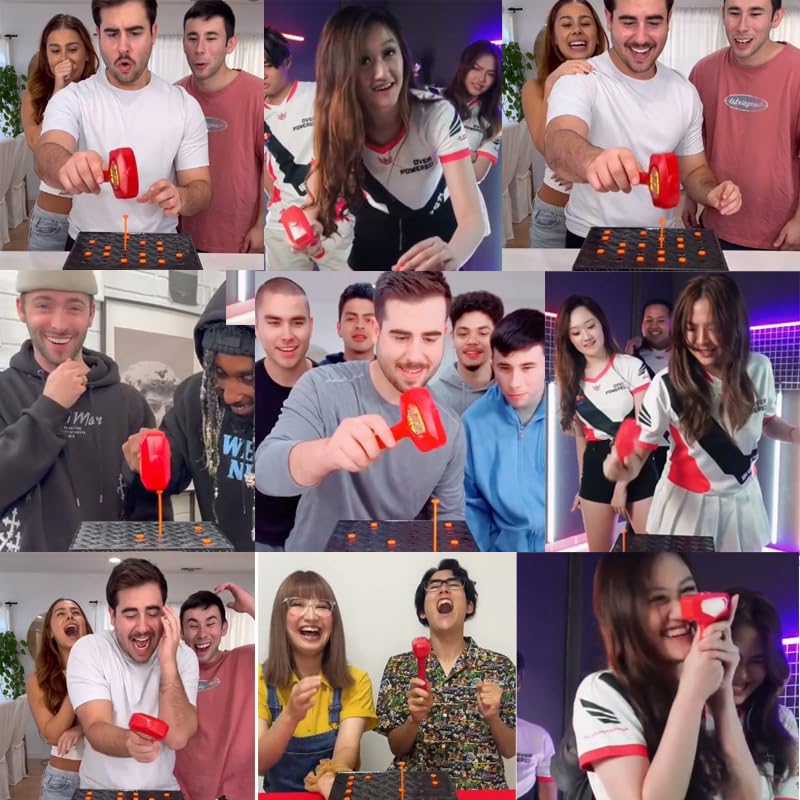 Whack a Balloon Game 2025 - Explosive Balloon Popping Fun for Adults & Kids | Interactive Parent-Child Activity | Perfect for Family Gatherings, Birthday Parties & Stress Relief