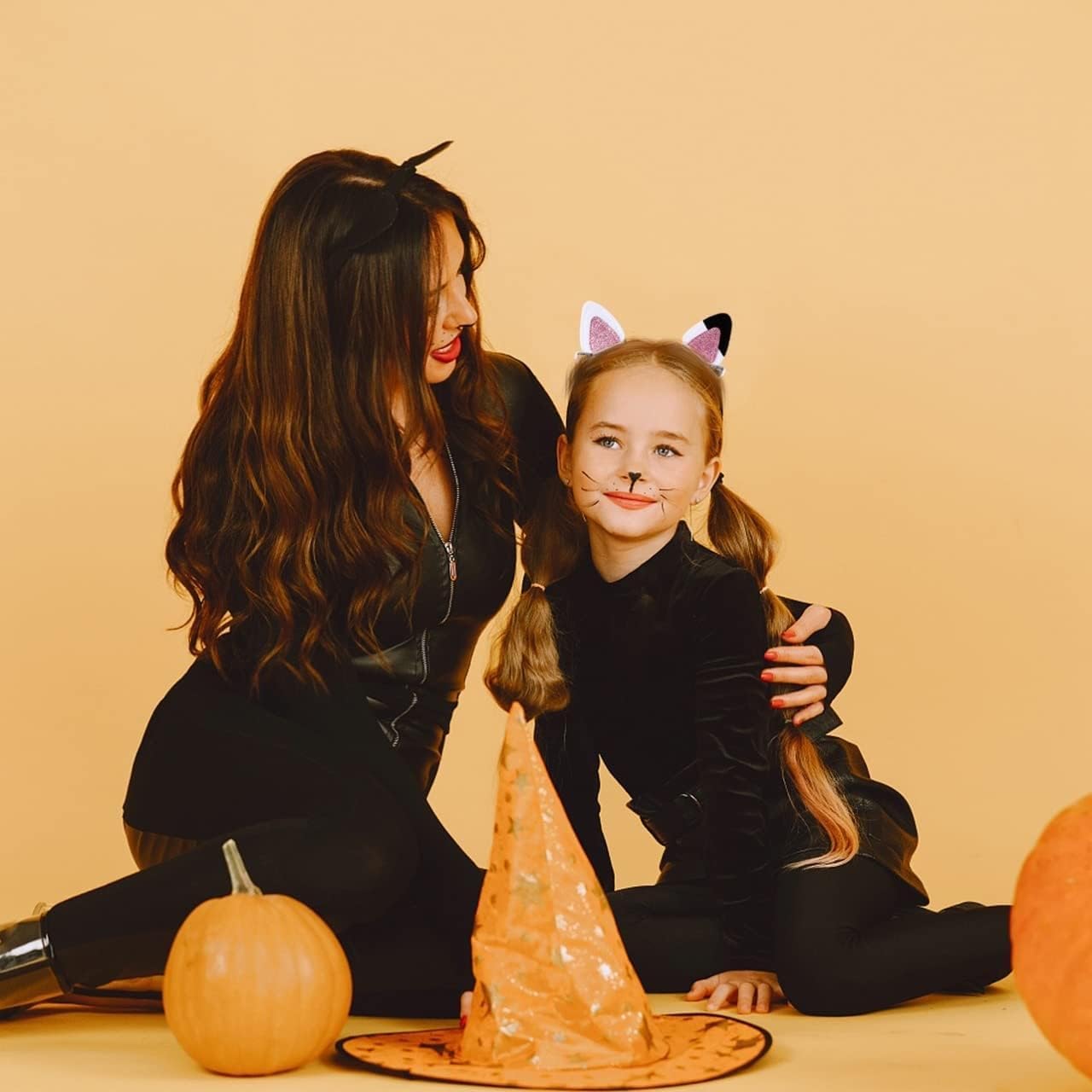 Cute Cat Ears Headbands - Perfect for Birthday Parties, Halloween Costumes & Cosplay | Fun Cat-Themed Party Decorations & Accessories for Women & Girls