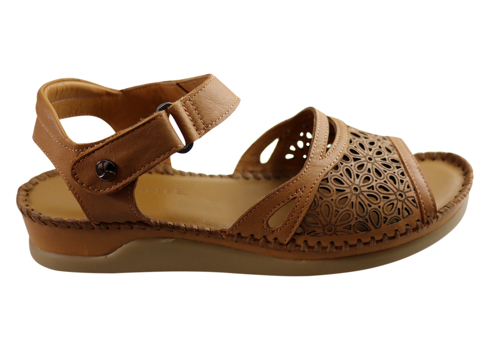 Orizonte Noble Women's European Comfortable Leather Sandals - Stylish Summer Walking Shoes for Beach, Vacation & Casual Outings
