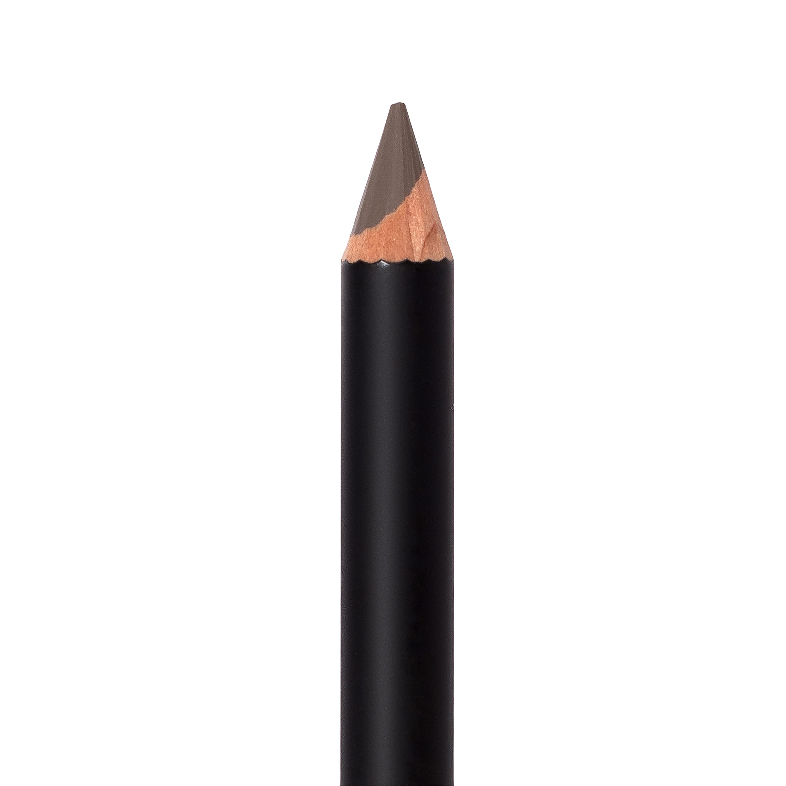 Romanovamakeup Ultra Fine Eyebrow Pencil in Ash Brown - Smudge Proof, Long Lasting, Dual-Ended with Spoolie Brush for Natural Brow Definition | Perfect for Light to Dark Brown Hair | Everyday Makeup & Professional Looks