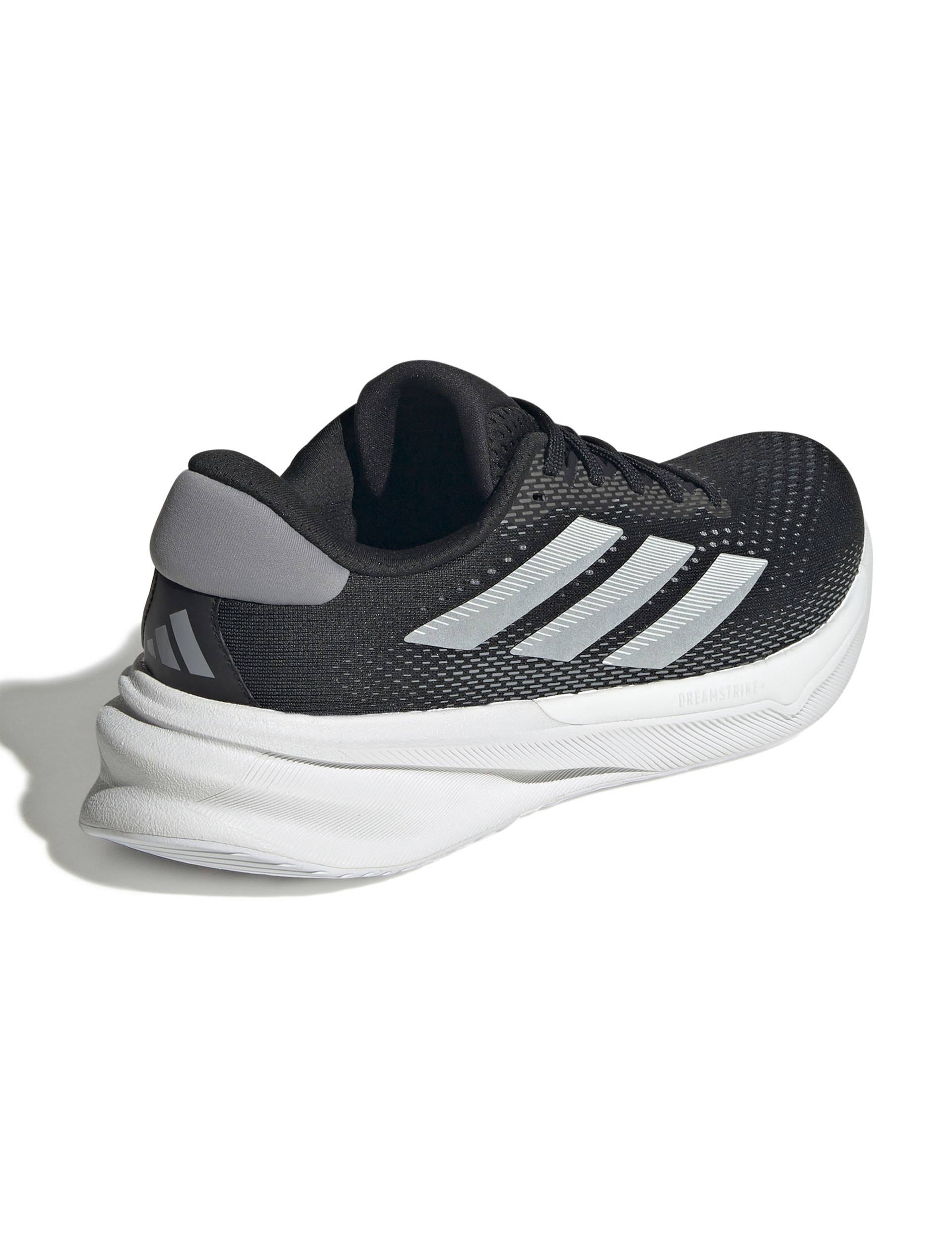 Supernova Stride 2.0 Running Shoes for Men & Women - Lightweight, Cushioned, Breathable - Core Black/Cloud White/Grey - Perfect for Jogging, Gym Workouts & Daily Walking