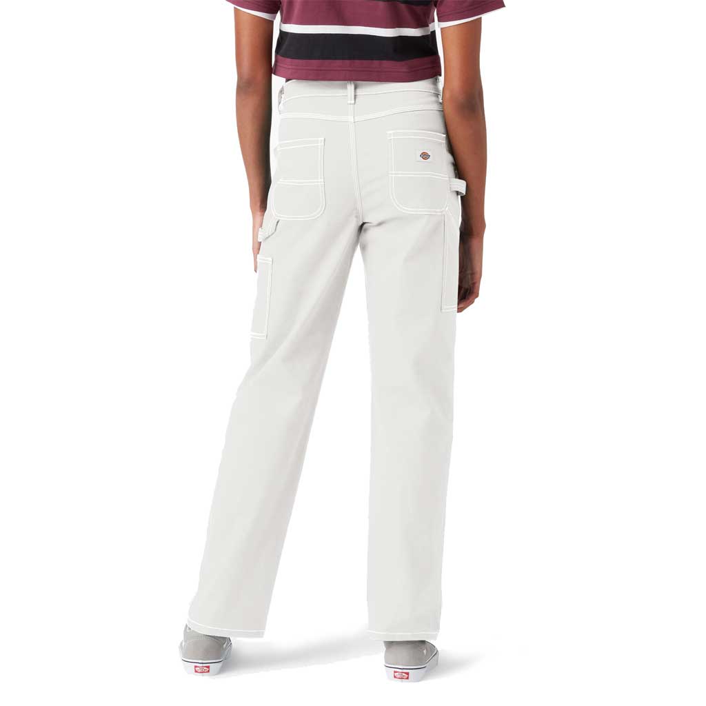 Dickies Women's High Waisted Cargo Pants - Durable Work Pants with Multiple Pockets for Outdoor, Hiking & Casual Wear