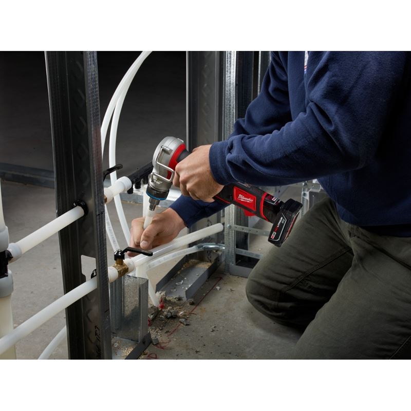 M12 12V Lithium-Ion Cordless ProPEX Expansion Tool Kit (2432 22XC) - Perfect for Plumbing, HVAC, and Professional Pipe Installation