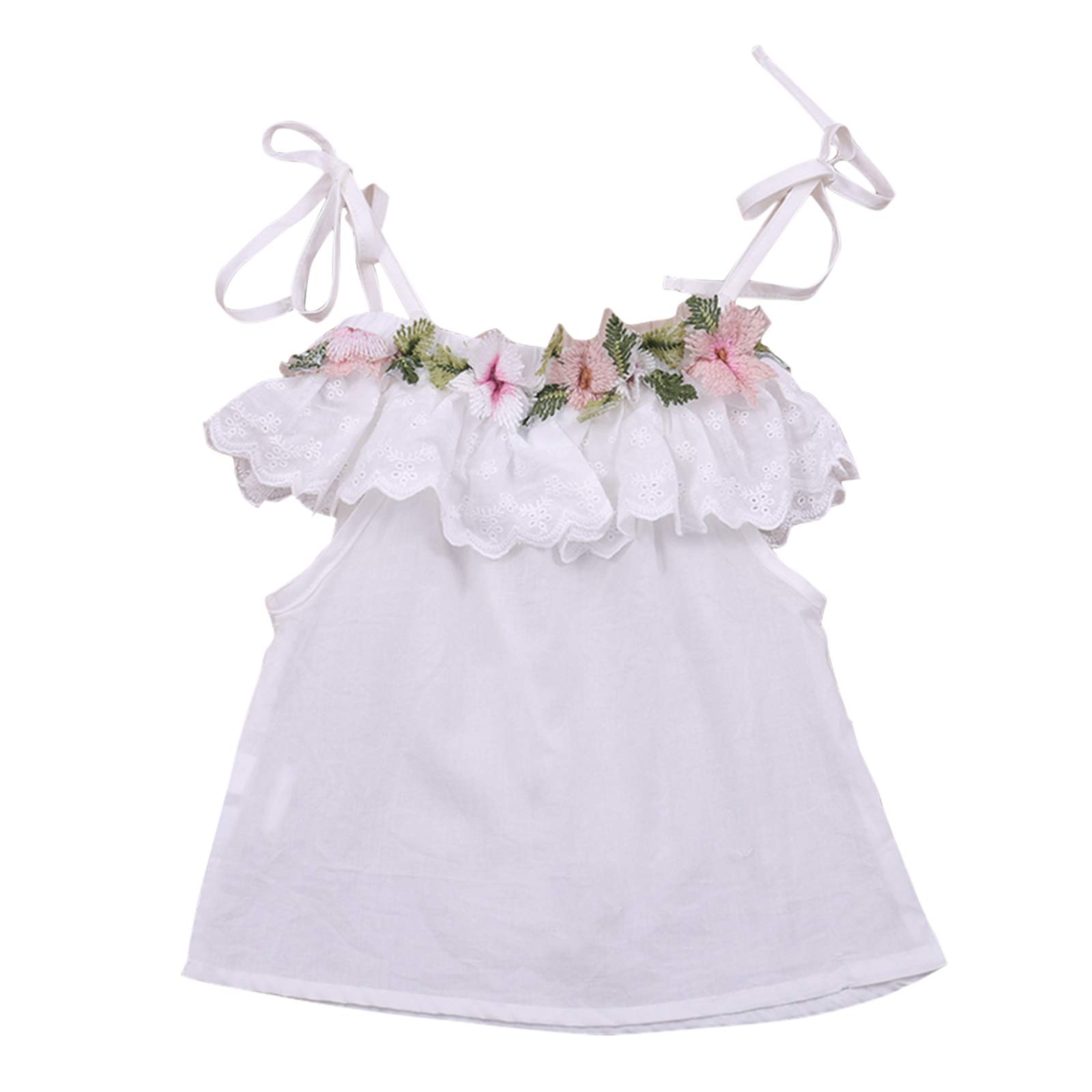 Toddler Girls' Summer Outfits - Cute Short Sleeve Tops & Denim Shorts Set | Playtime & Beach Wear