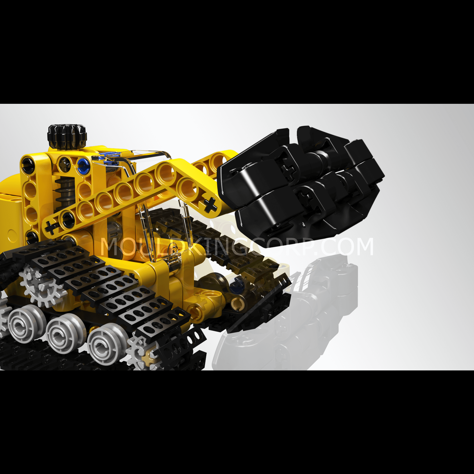 Mould King 24015 Crawler Wrecker Building Toy Set - 188 PCS Construction Truck Model Kit for Kids & Adults, STEM Educational Toys for Creative Play, Birthday Gifts, Home & Classroom Activities