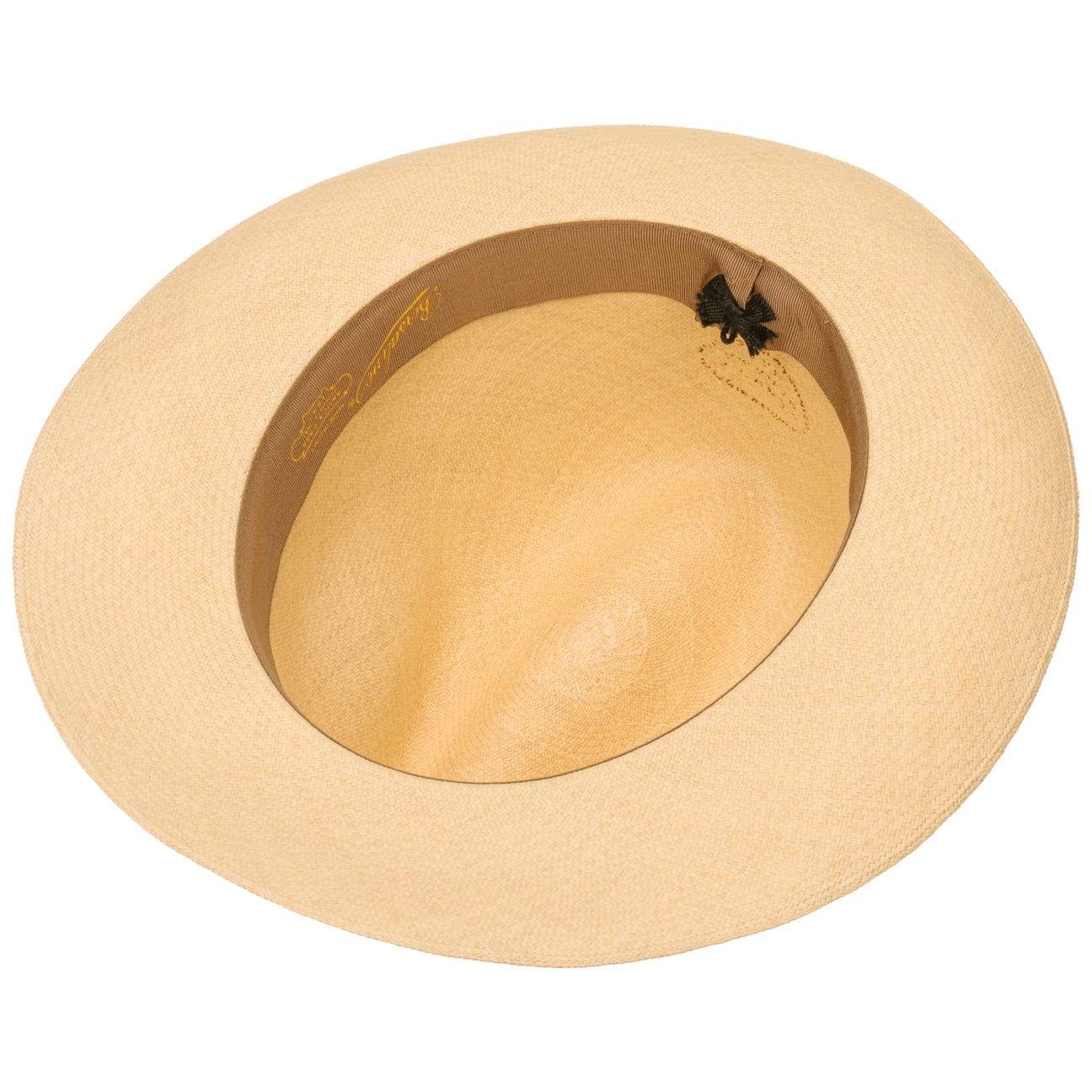 Borsalino Premium Panama Bogart Hat for Men - Classic Fedora Style Summer Sun Hat - Perfect for Outdoor Events, Travel & Fashion
