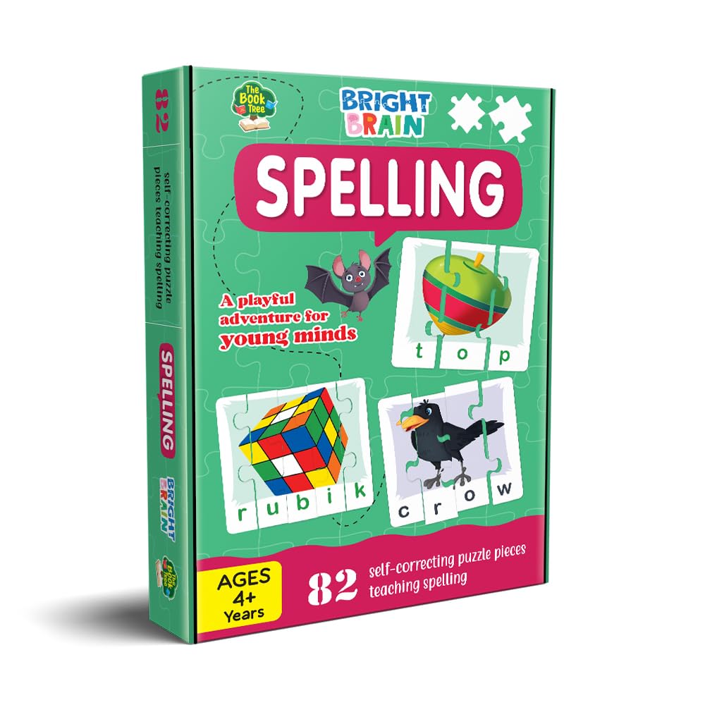 82-Piece Jigsaw Puzzle for Kids Ages 3-6 | Educational Space Learning Toy | Preschool Spelling Game | Gift for Boys & Girls | Perfect for Classroom Activities & Birthday Presents
