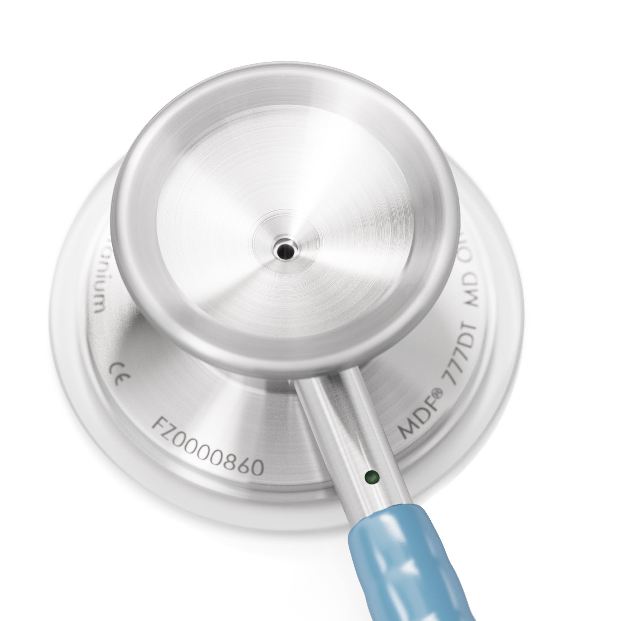 MD One® Epoch® Titanium Adult Stethoscope - Bright Blue | Professional Medical Equipment for Doctors & Nurses | Ideal for Hospitals, Clinics & Home Health Care