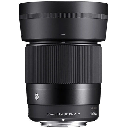 Sigma 30mm f/1.4 DC DN Contemporary Lens for Sony E-Mount & Micro Four Thirds - Perfect for Portrait, Street & Low Light Photography