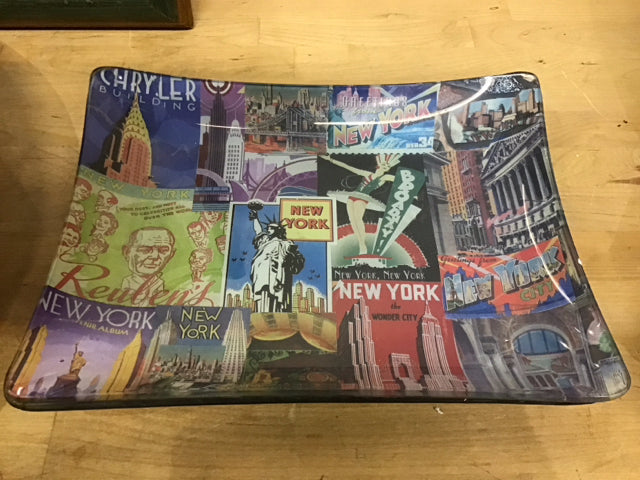 9.5 x 12 Inch New York Style Glass Picture Frame - Perfect for Wall Art, Photos, and Home Decor Display