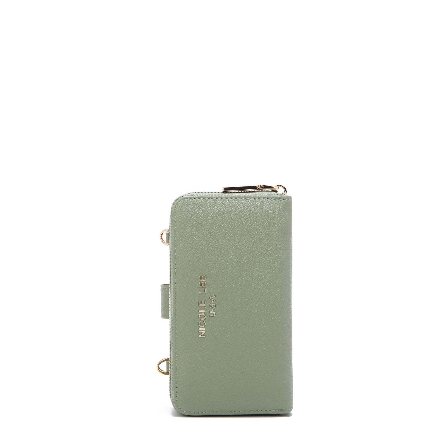 2-Piece Solid Phone Case with Crossbody Wallet - Stylish & Secure for iPhone & Samsung - Perfect for Travel, Shopping & Everyday Use
