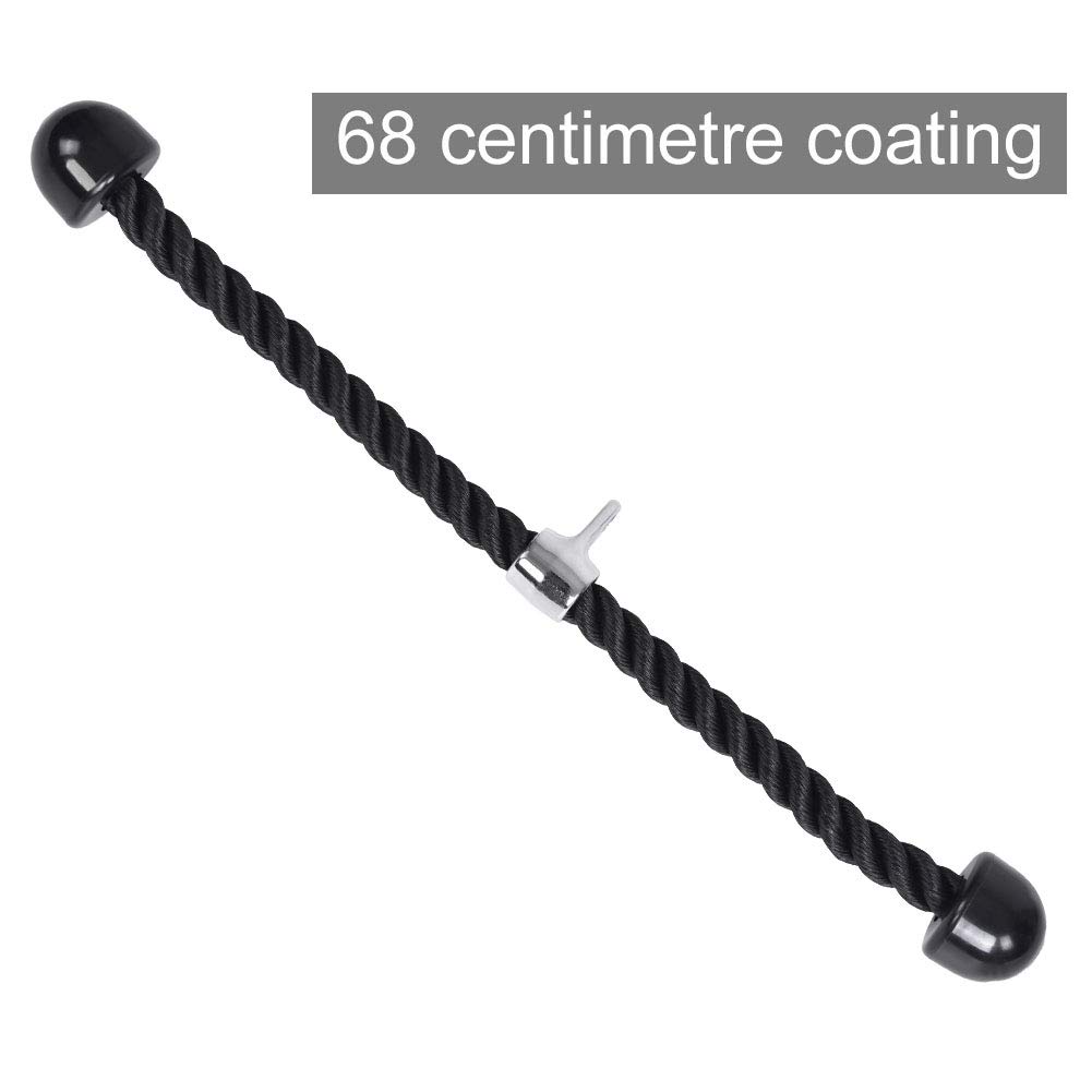 VGEBY1 Gym Pull Rope - Heavy Duty Biceps & Triceps Training Cable Attachment for Strength Workouts - Perfect for Home Gym, CrossFit & Functional Fitness Training