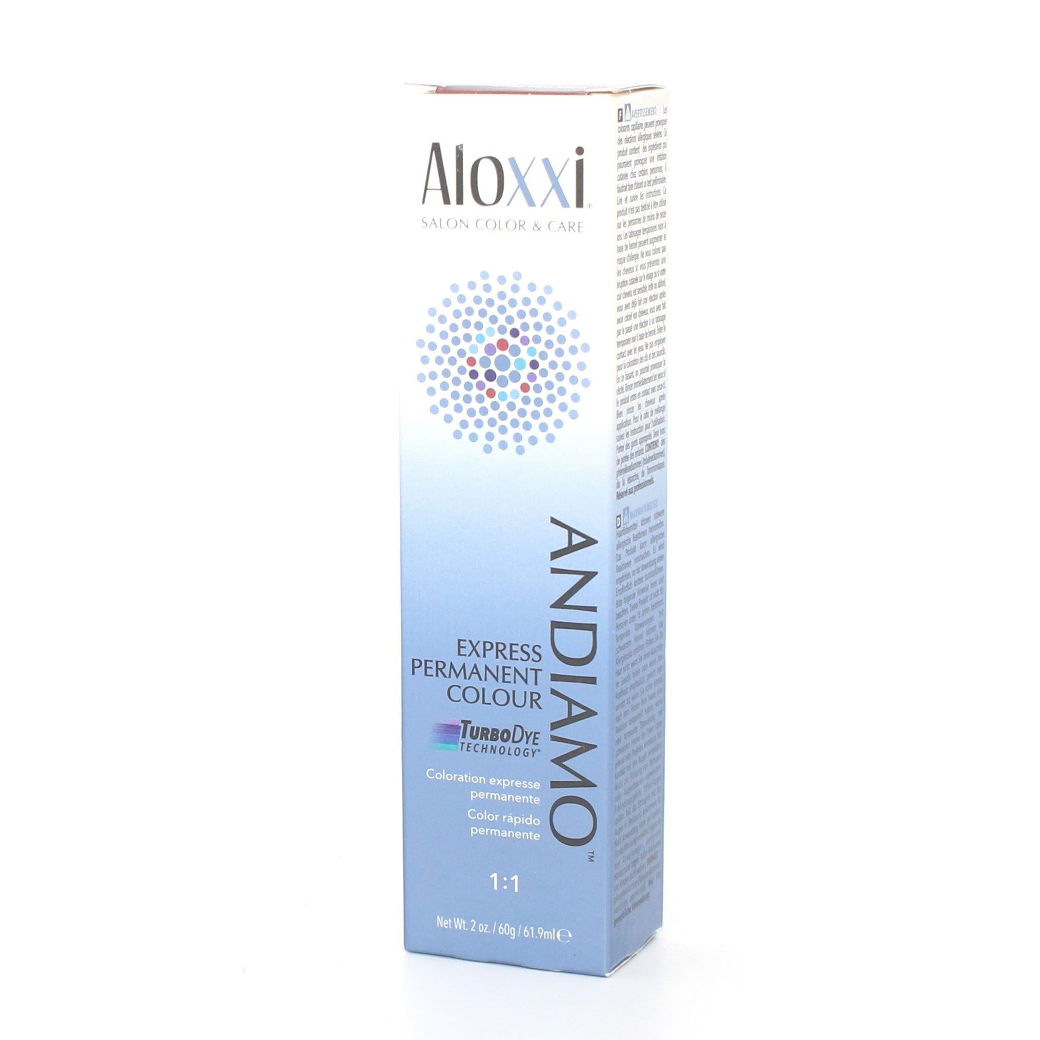 Aloxxi Andiamo Express Permanent Hair Color 2 oz - Quick & Long-Lasting Salon-Grade Hair Dye for Vibrant Color at Home