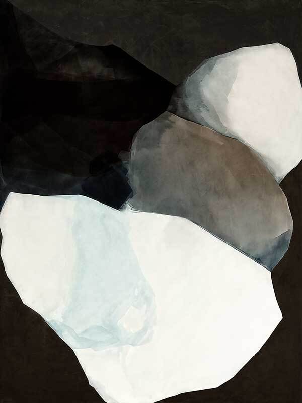 Dream Fragments II Canvas Wall Art Print - Modern Abstract Painting for Living Room, Bedroom & Office Decor