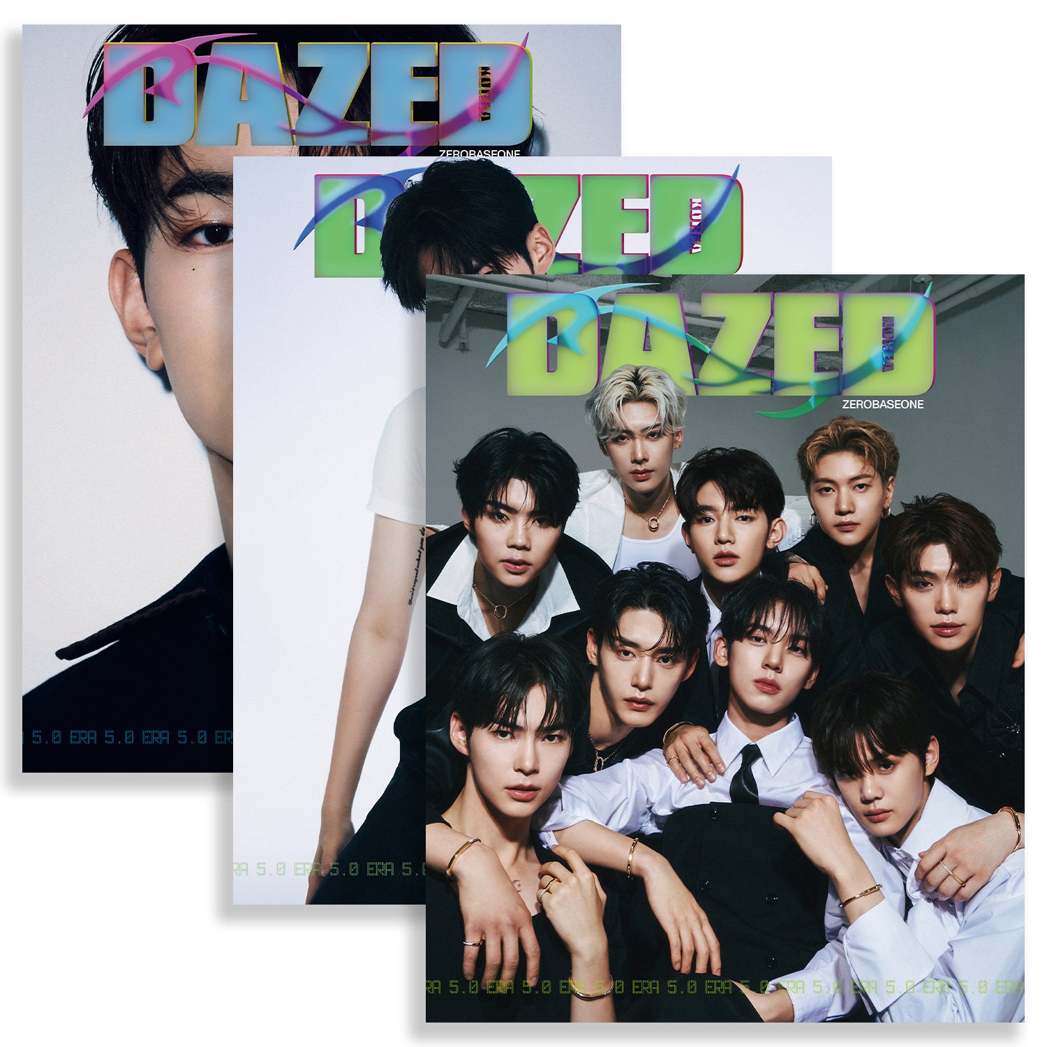 ZEROBASEONE (ZB1) DAZED Magazine September 2023 Issue - K-Pop Collectible, Fan Merchandise, Korean Idol Memorabilia | Perfect for K-Pop Fans, Collectors, and Gift Giving