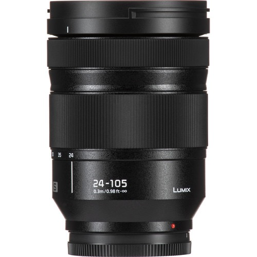 Panasonic Lumix S 24-105mm f/4 Macro OIS Lens - Full Frame Mirrorless Camera Lens with Optical Image Stabilization for Portrait, Travel & Low Light Photography