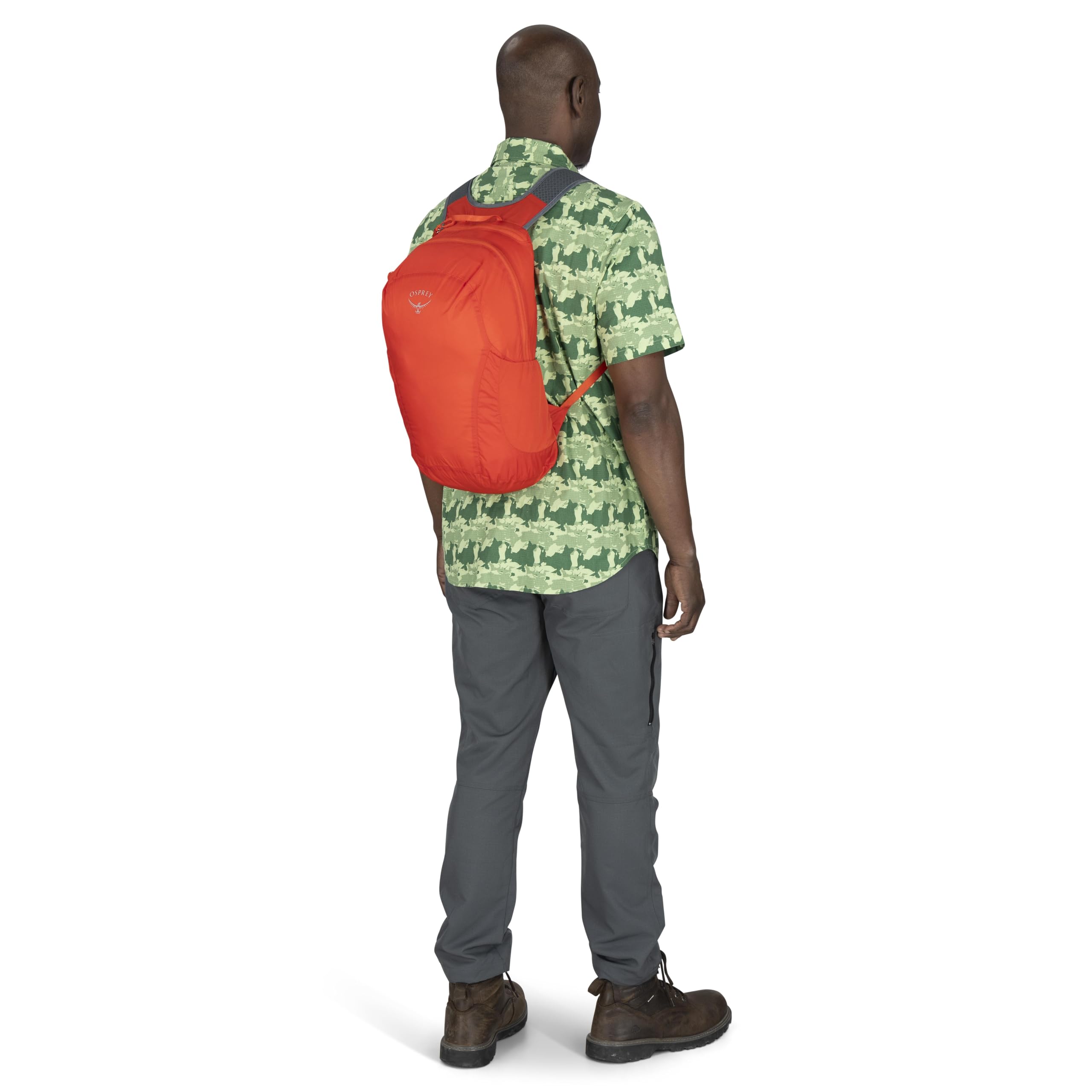 Osprey Ultralight Stuff Pack - Compact & Lightweight Hiking Daypack for Travel, Camping & Outdoor Adventures (Tundra Green)
