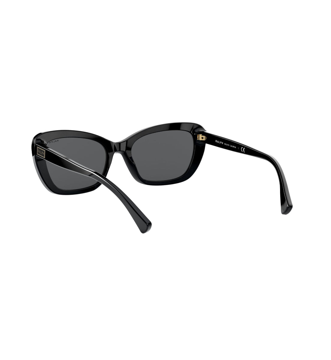 Ralph 2 Black Polarized Sunglasses for Men & Women - UV Protection, Fashion Shades for Driving, Beach, Outdoor Activities