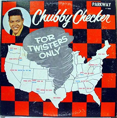 Chubby Checker For Twisters Only Vinyl Record - Classic 60s Dance Music LP for Collectors & DJs - Perfect for Retro Parties & Music Enthusiasts