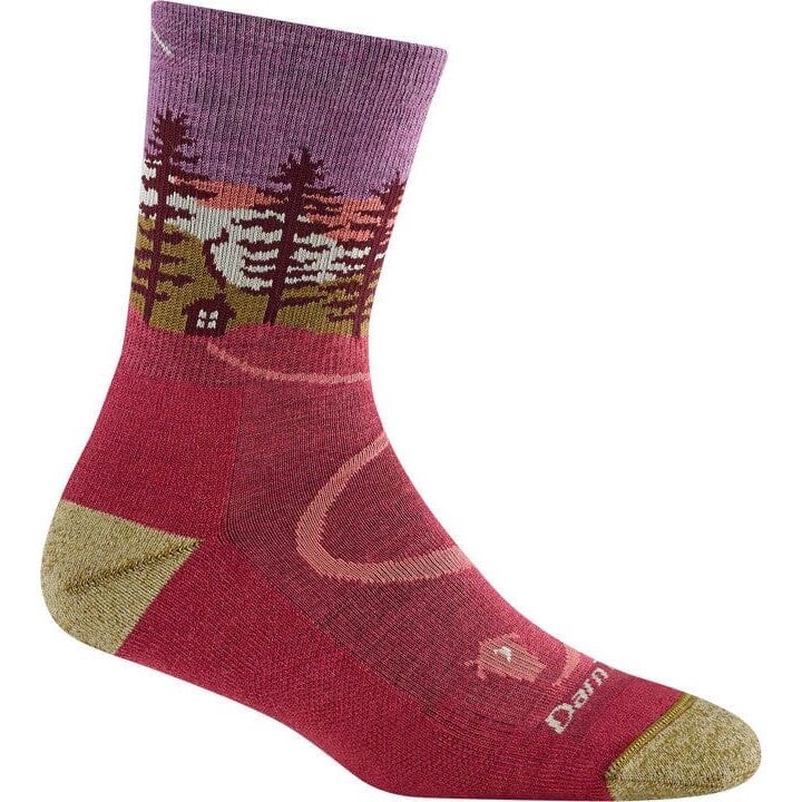 Darn Tough Northwoods Micro Crew Midweight Hiking Socks for Women - Comfortable & Durable for Outdoor Adventures, Hiking, and Camping